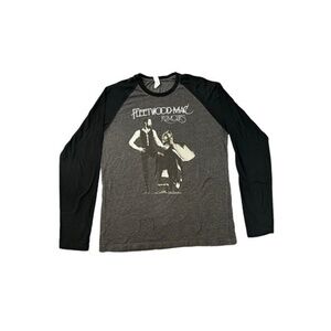 Fleetwood‎ Mac Rumors Album Baseball Long Sleeve T-shirt Women's Size Large